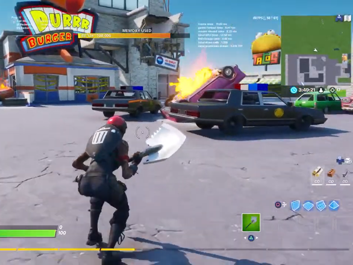 Fortnite Removes Police Cars From Game After George Floyd Protests The Independent The 