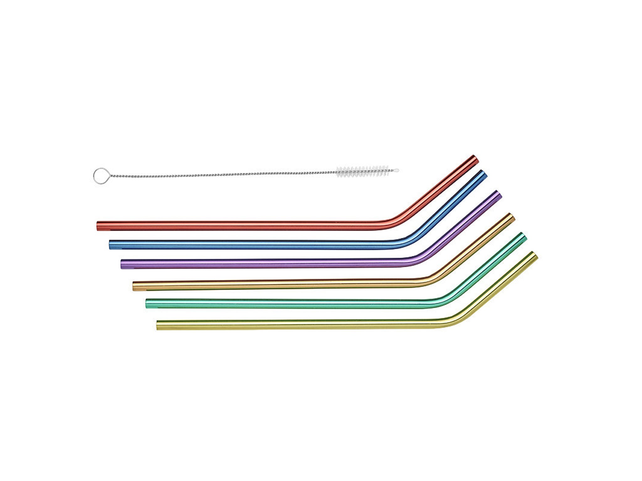 Stainless steel straws are durable, hard-wearing and an eco-friendly alternative to single-use plastic