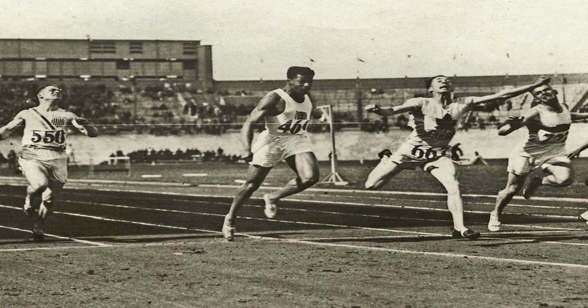 Photo Ancienne Harold Abrahams - équipe De Cambridge Aux JO 1922 - Tirage Neuf