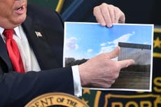 Trump claims border wall ‘stopped Covid’ in Arizona as cases soar