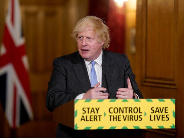 Related video: Boris Johnson announces social distancing rules reduced from two metres to one metre