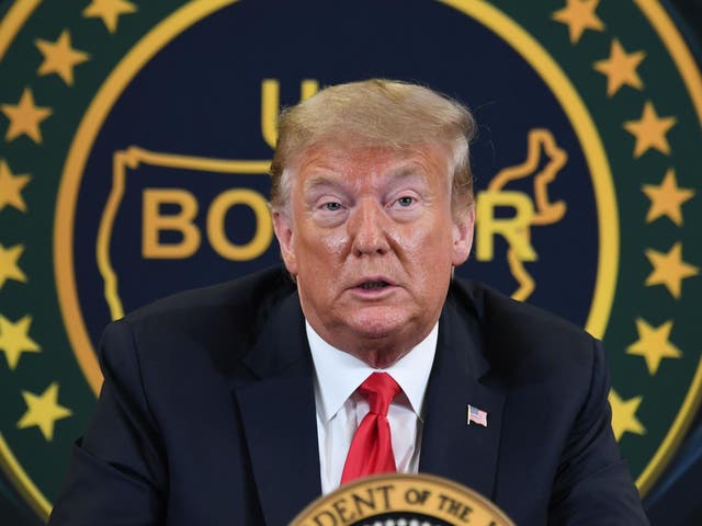Donald Trump: 'Our border has never been more secure'