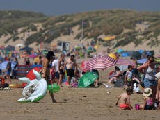 Britain records hottest day of the year so far as temperatures hit 31C