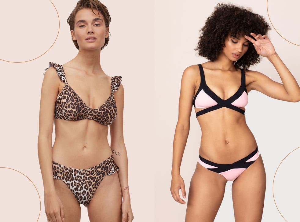 When finding the perfect statement bikini, look for playful patterns, flattering cuts and vibrant colours