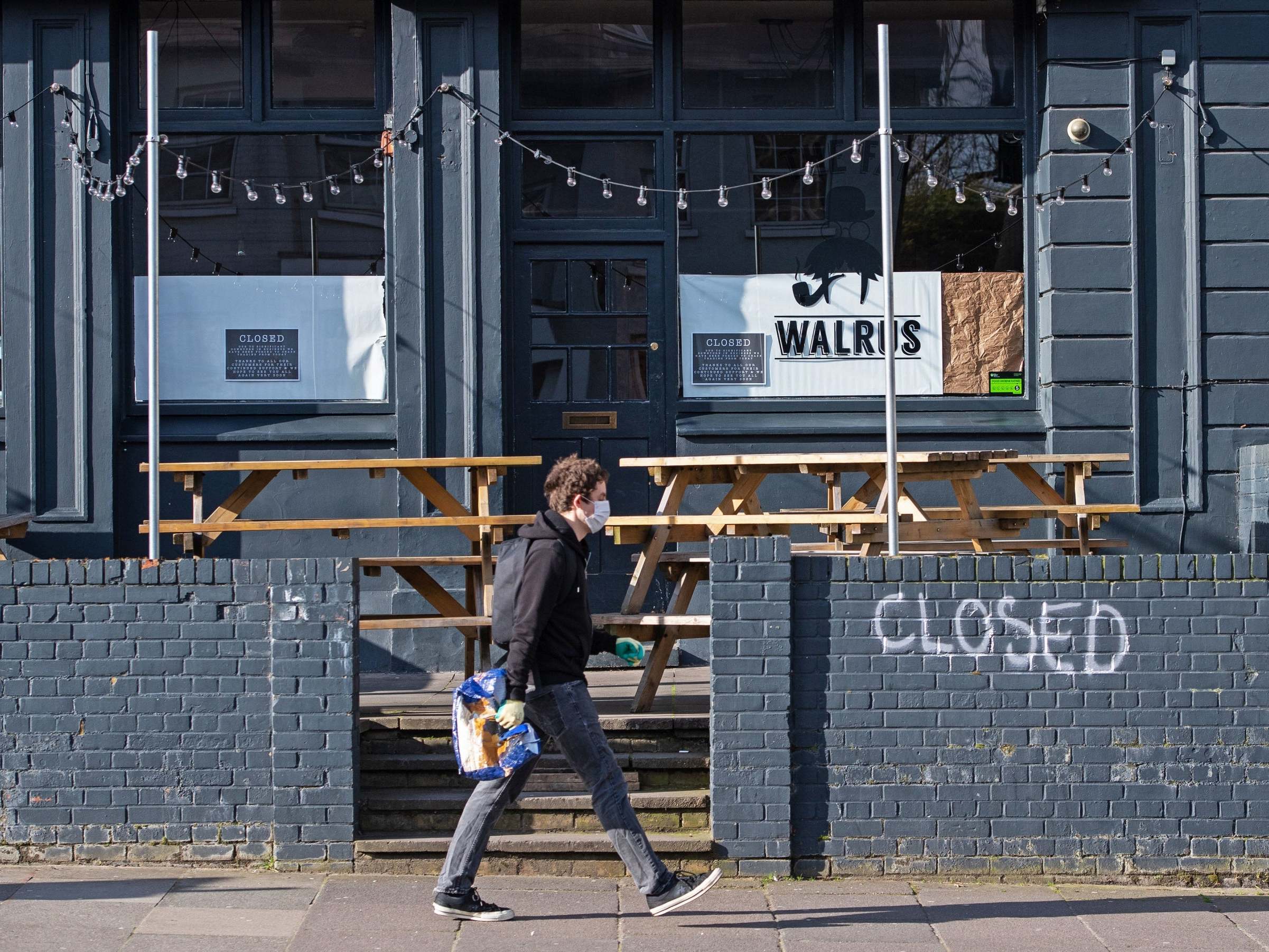 A closed pub in New Cross, south London