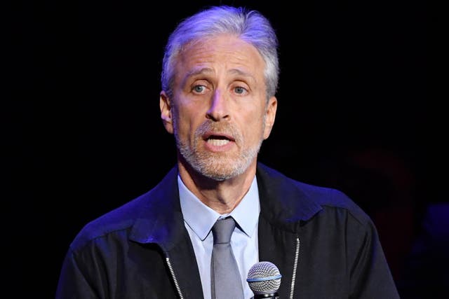 Jon Stewart on 4 November 2019 in New York City.