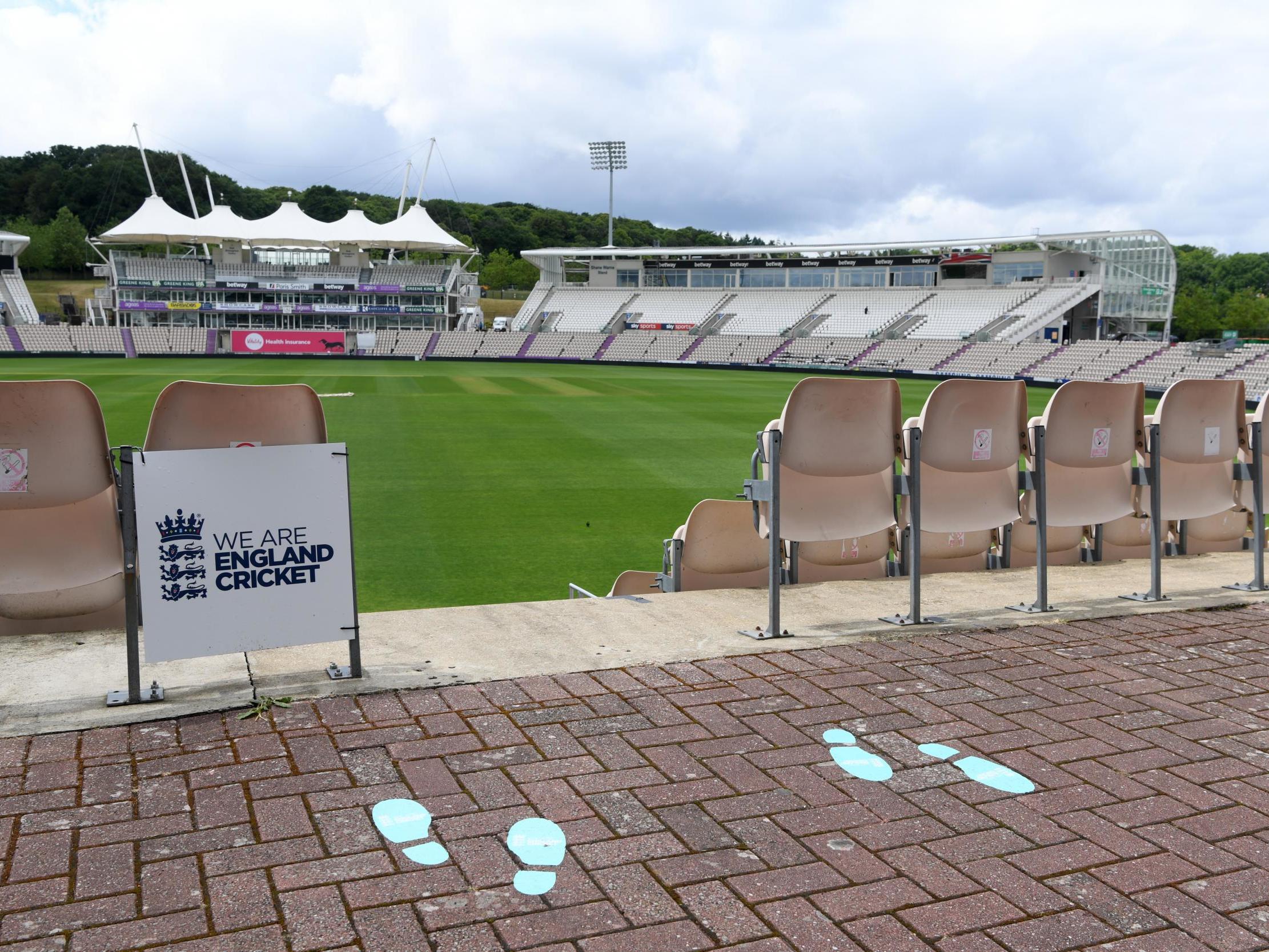 The ECB have ensured the Ageas Bowl is a bio-secure venue