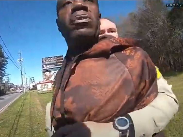 Bodycam footage from the Valdosta Police Department's arrest of Antonio Arnelo Smith