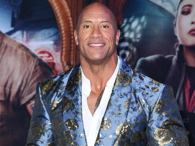 Dwayne Johnson on 9 December 2019 in Hollywood, California.