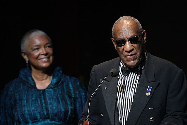 Bill Cosby with his wife Camille at an event in 2009