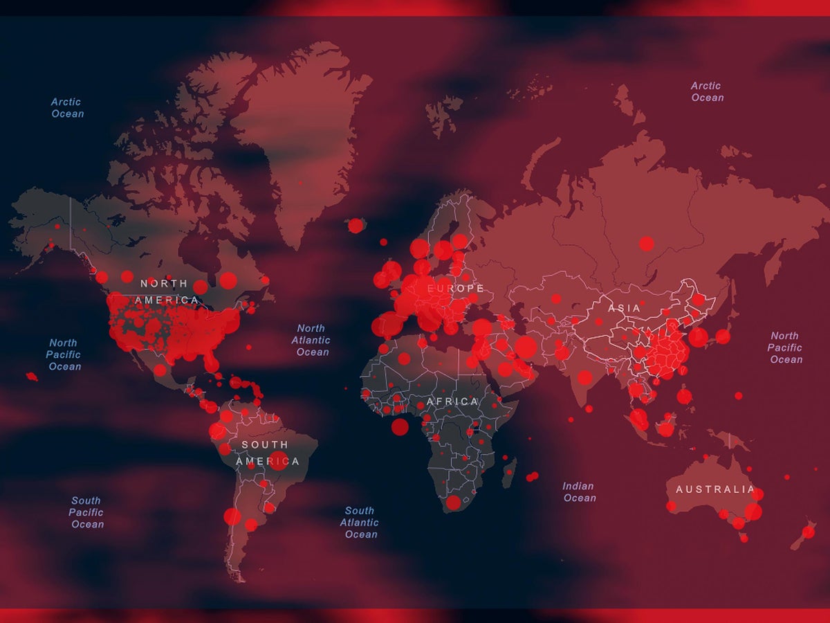 Coronavirus At 10 Million A Visual Guide To How Pandemic Spread Around The World The Independent The Independent