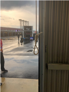 Nascar releases photo of 'noose' in Bubba Wallace garage