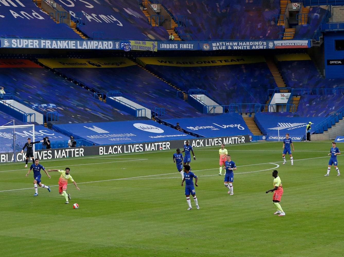 Chelsea took on Man City at Stamford Bridge