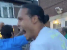 Watch Liverpool's players celebrate the moment they won the title