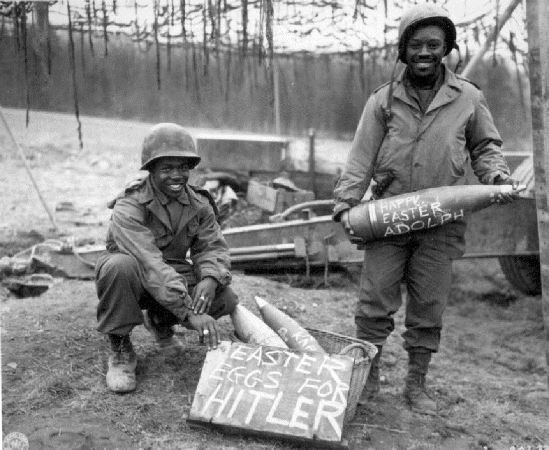 A rough estimate: US troops stationed in Bamber Bridge, Lancashire, in 1943