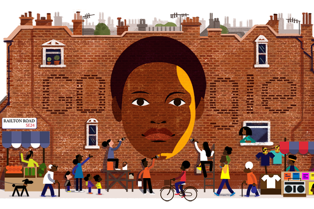 The Google Doodle on Friday 26 June 2020 in honour of activist Olive Morris