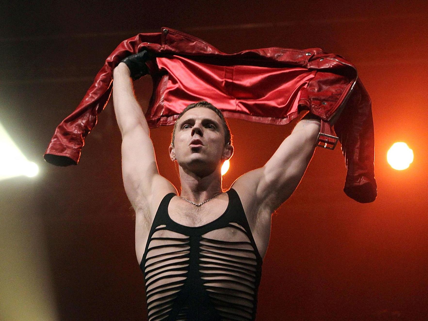 Scissor Sisters’ Jake Shears onstage in 2010