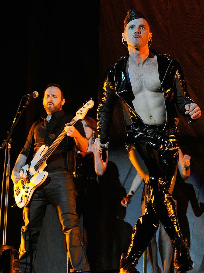 Babydaddy and Shears perform in Las Vegas in 2011 (Getty)