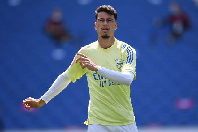 Arsenal forward Gabriel Martinelli will miss the rest of the season after undergoing knee surgery