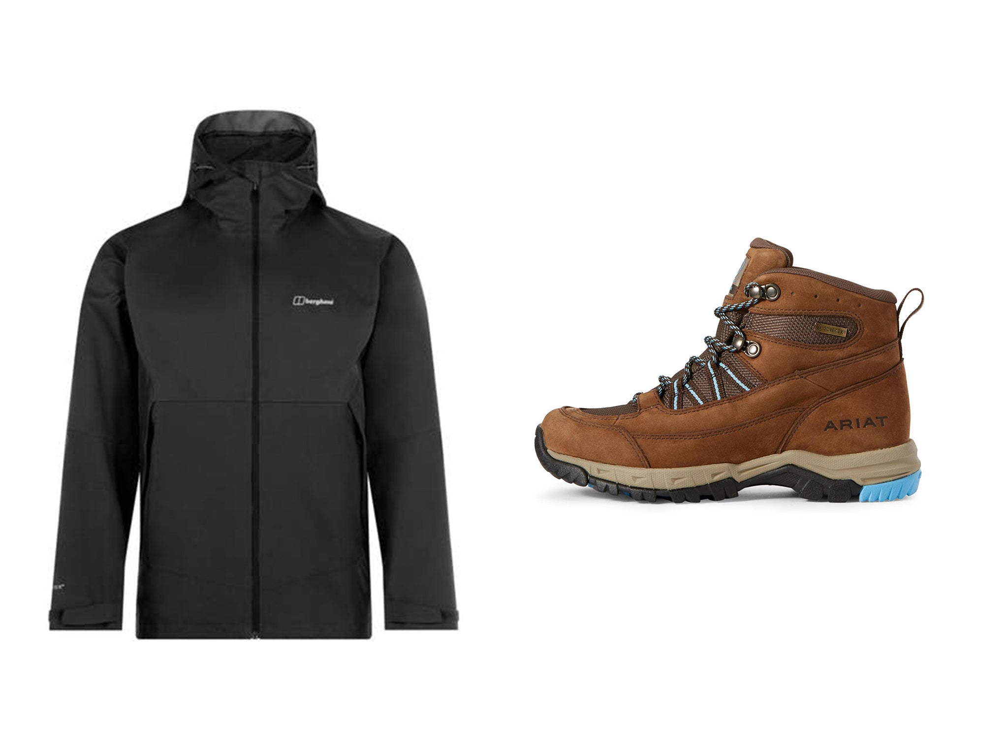 If you want to go hiking, make sure you have the best shoes and layering pieces to keep you dry
