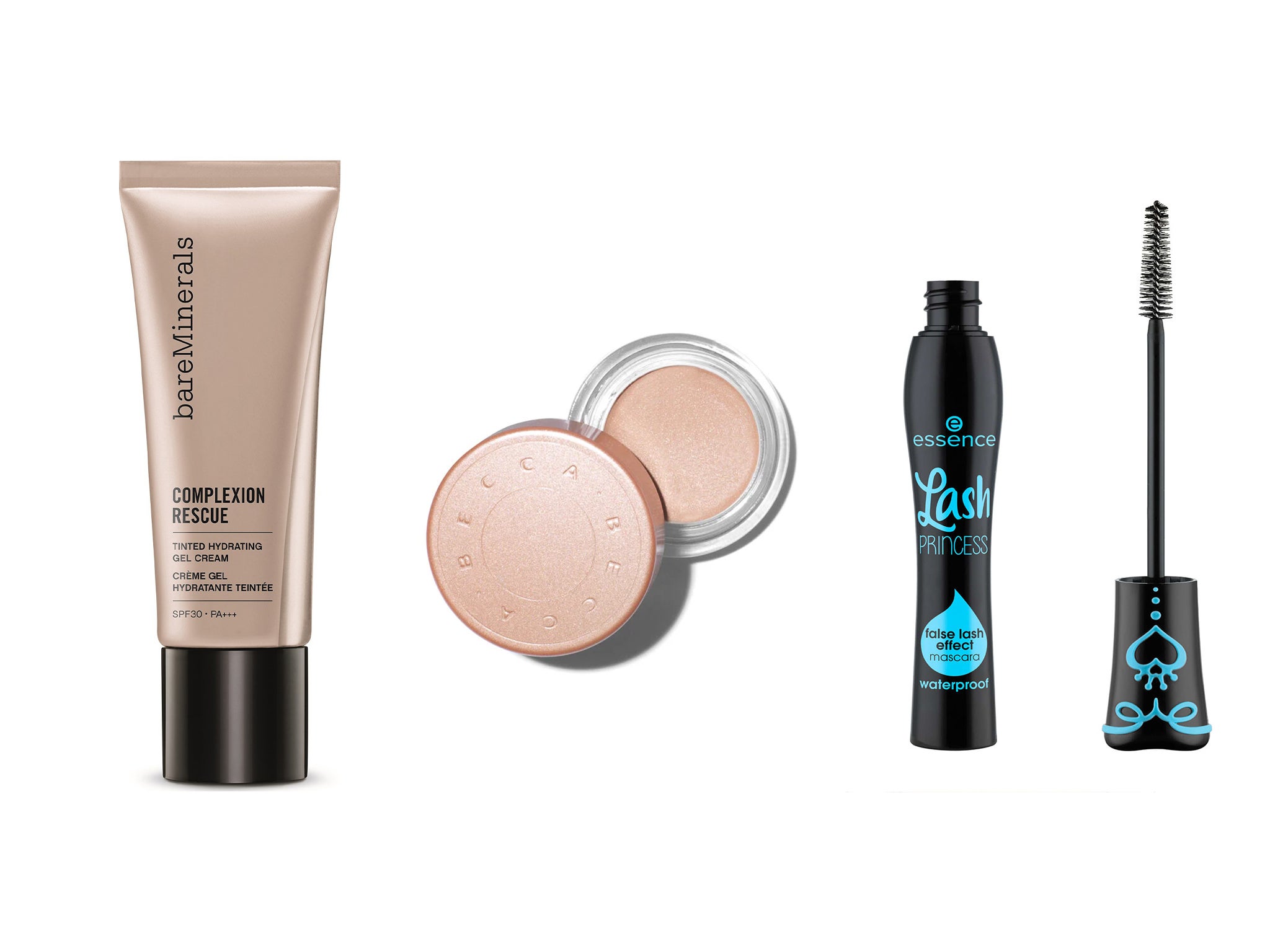 For lightweight, hot-weather friendly makeup, try these products that will last all day