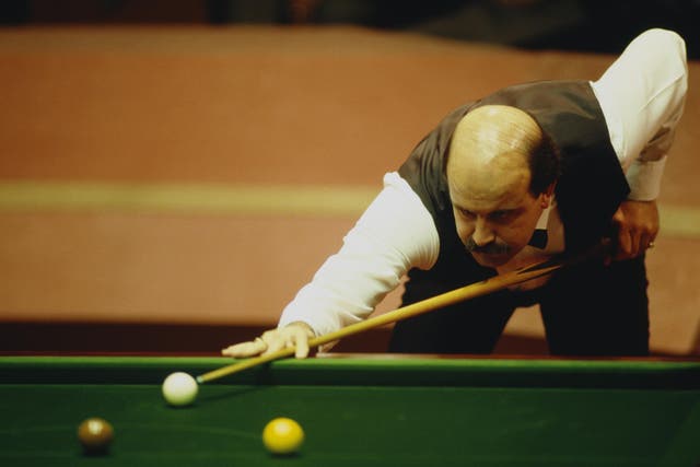 At the World Snooker Championship in Sheffield, 1988
