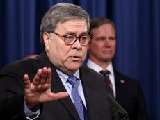 Barr claims without evidence that voting by mail will lead to fraud