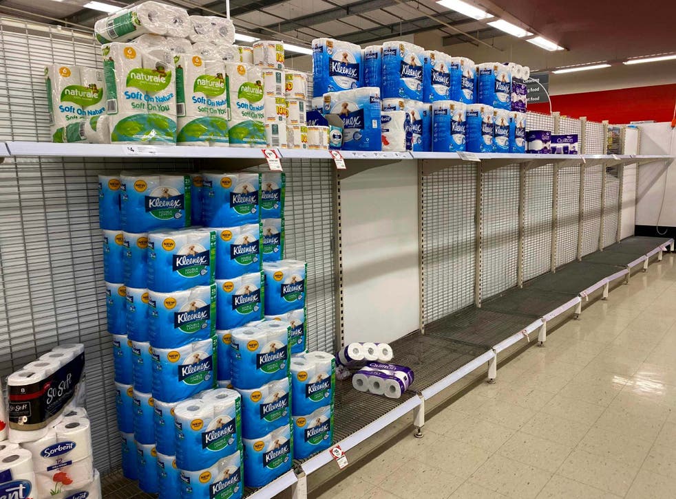 Australian supermarkets limit toilet roll sales amid panic-buying, as  country eases coronavirus lockdown despite spike in cases | The Independent  | The Independent