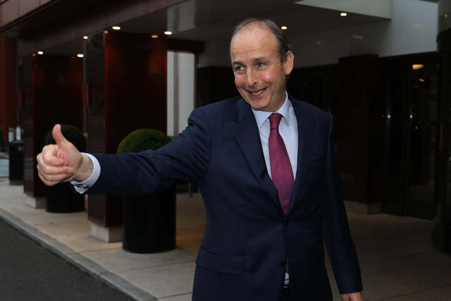 Fianna Fail leader Micheal Martin is due to be chosen as the new Irish premier on Saturday