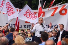 Poland election proving a test for president and populism 
