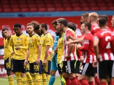 Player ratings as Arsenal beat Sheffield United for final-four spot