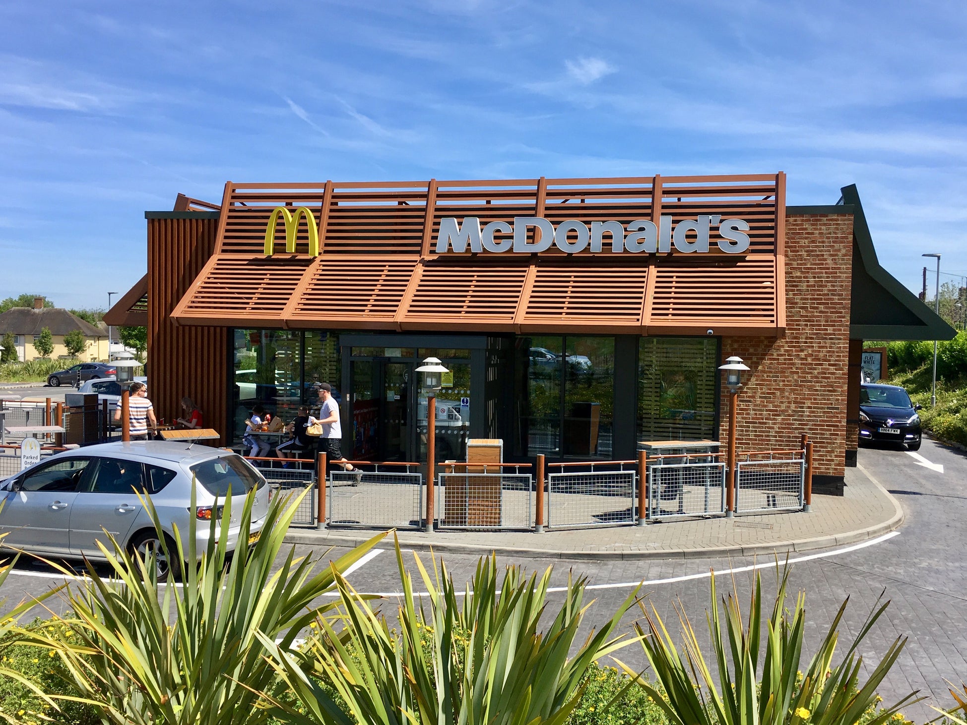 A McDonald's Drive-Thru and restaurant in Nottingham, United Kingdom