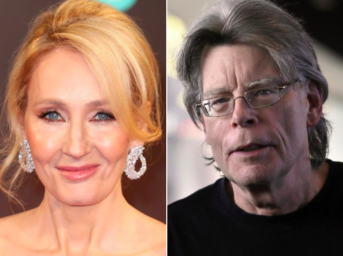 JK Rowling deletes tweet praising Stephen King after he supports trans women