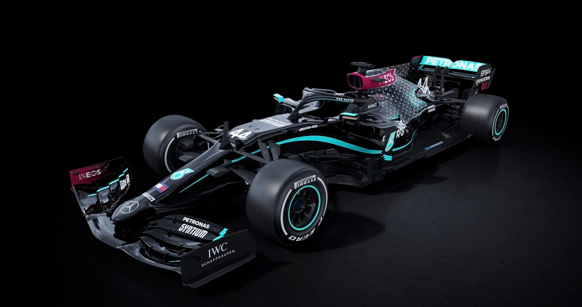 Mercedes will race in an all-black livery to support the Black Lives Matter movement