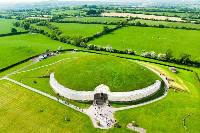 Newgrange, a prehistoric monument built during the Neolithic period