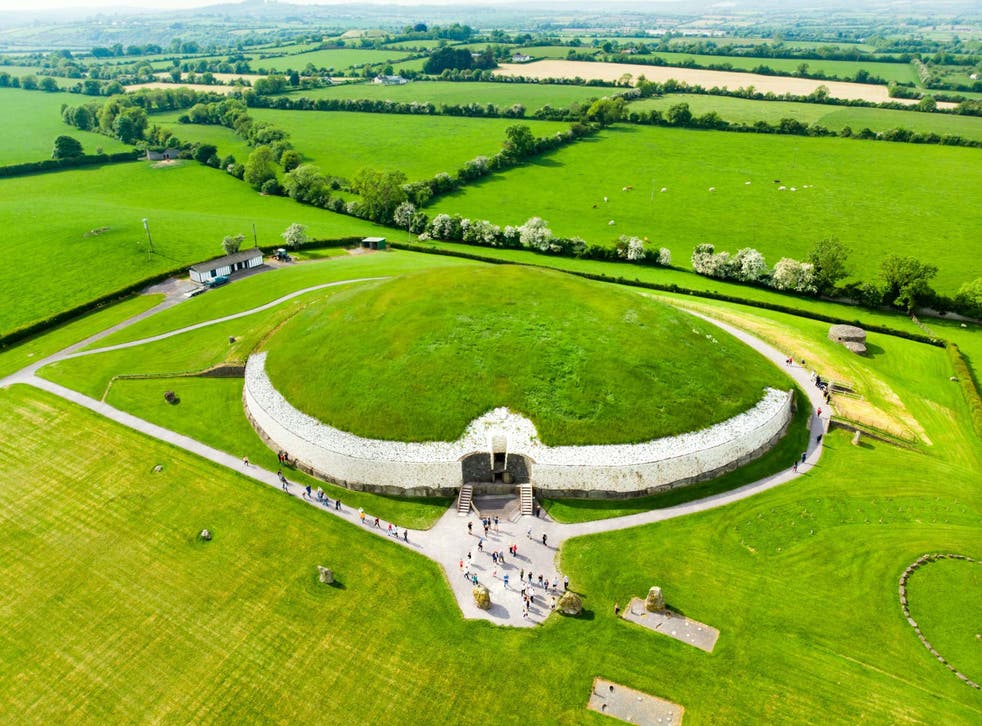 Newgrange, a prehistoric monument built during the Neolithic period