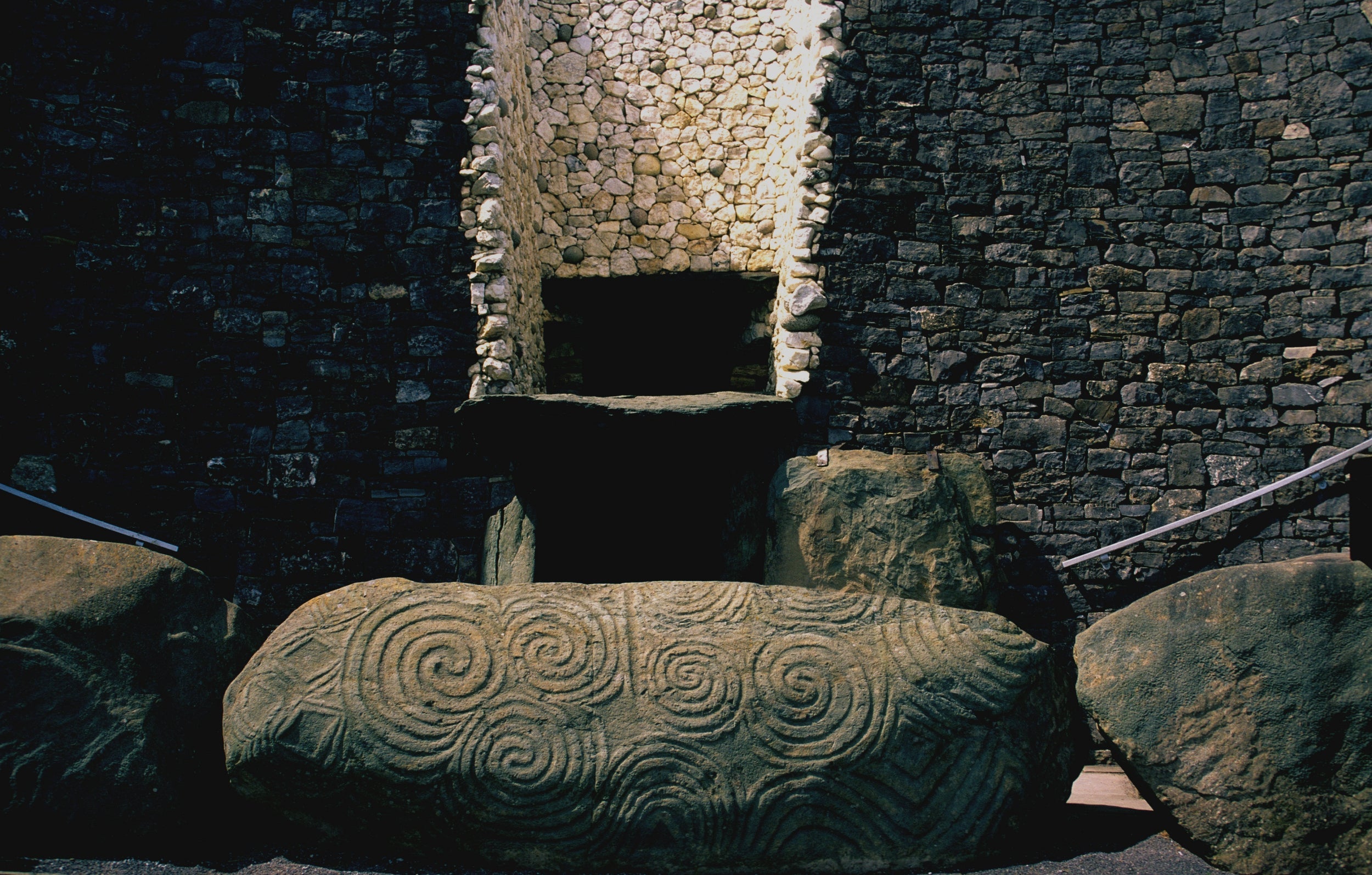 Parts of Newgrange were built to align with the sun during the summer and winter solstices