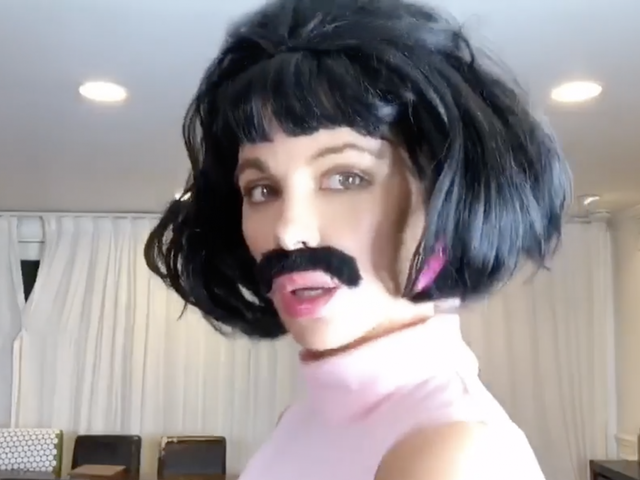Kate Beckinsale recreates Queen's iconic 'I Want to Break Free' video on her Instagram