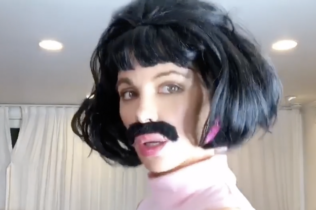 Kate Beckinsale recreates Queen's iconic 'I Want to Break Free' video on her Instagram