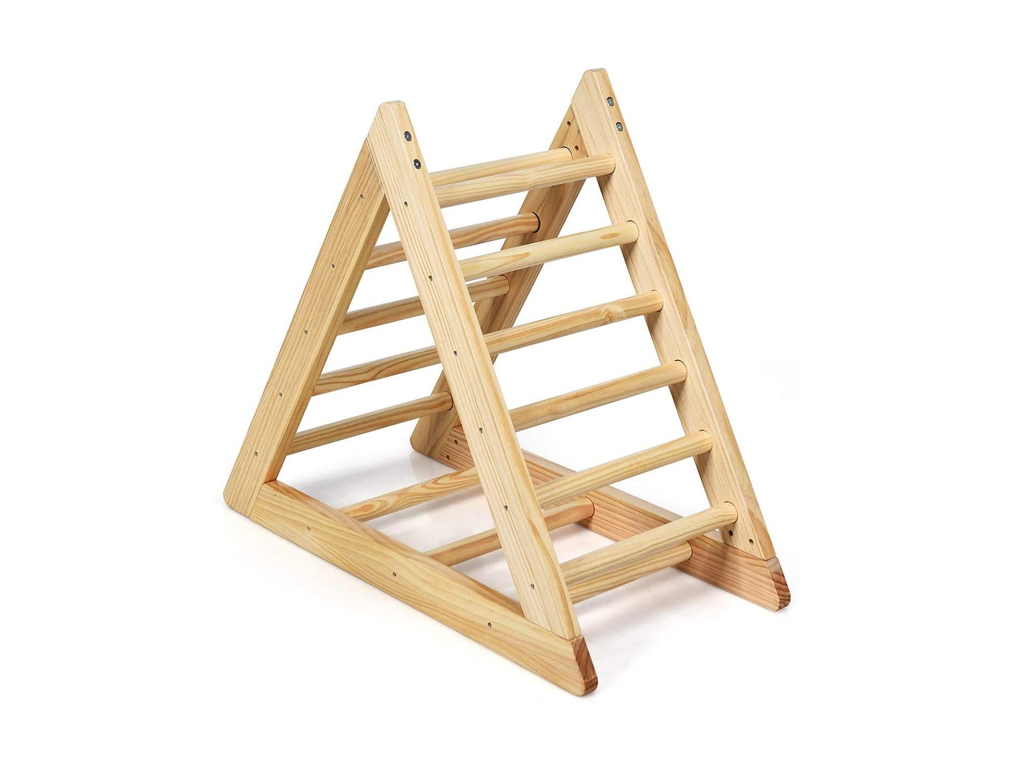 baby wooden climbing frame