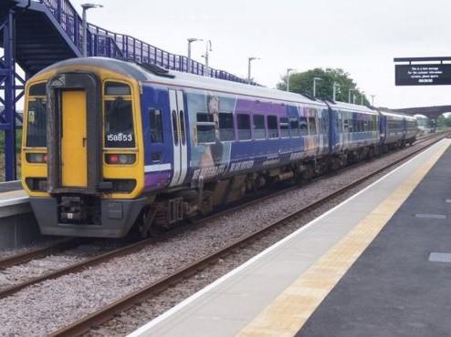 First train arrives at Horden's new railway station