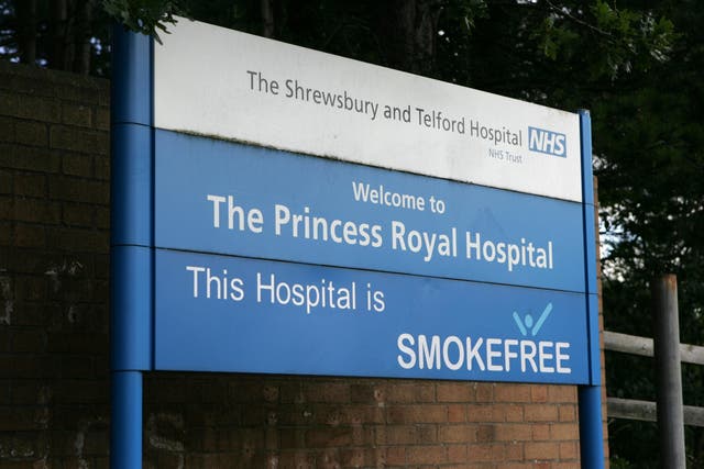 <p>The Shrewsbury and Telford Hospital Trust is facing a police investigation</p>