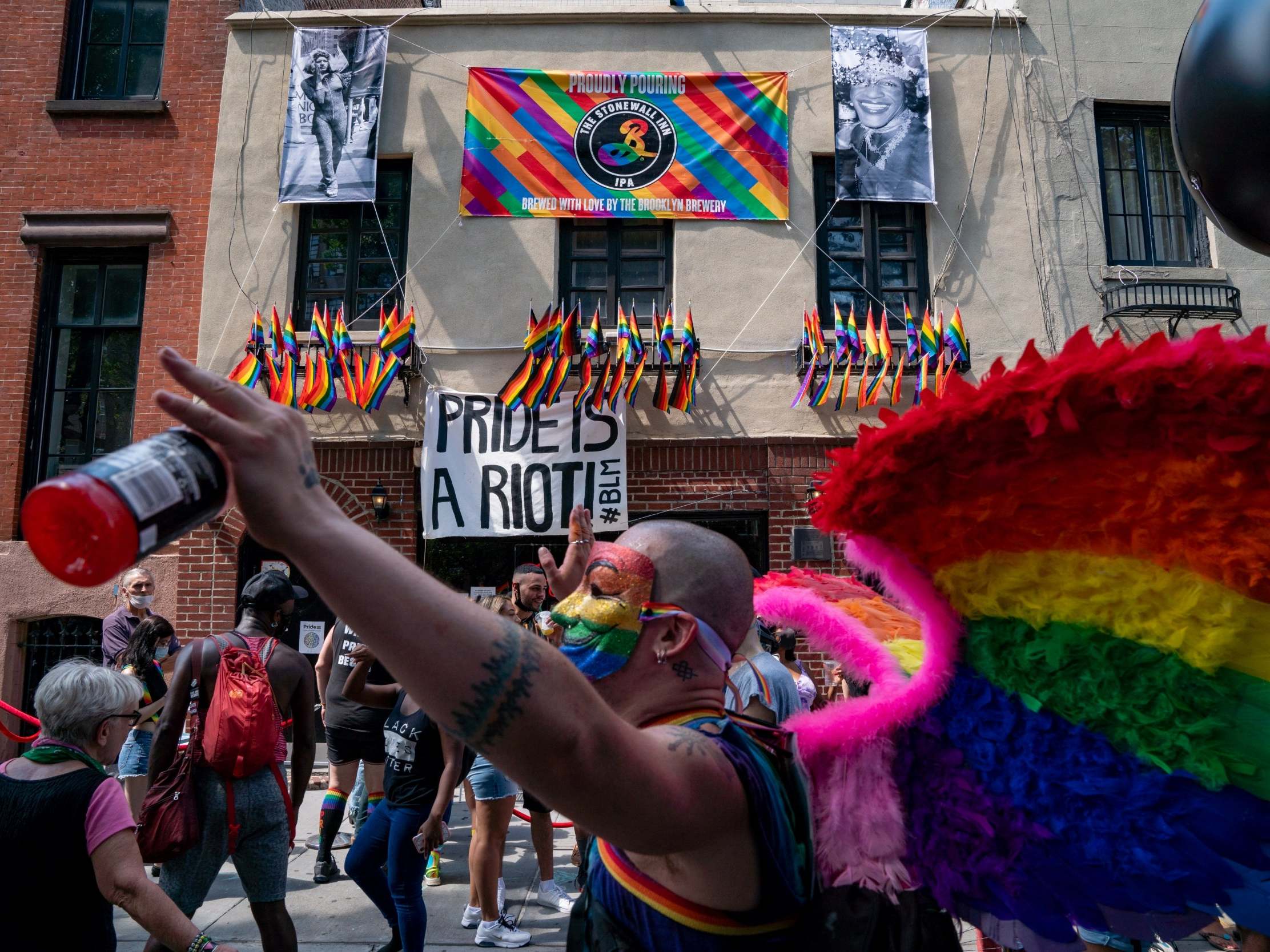 The Stonewall Inn recalls its part in the gay community’s demonstrations this week in 1969