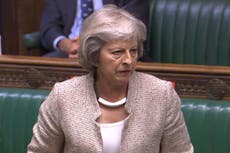 May criticises surge in black people being stopped and searched