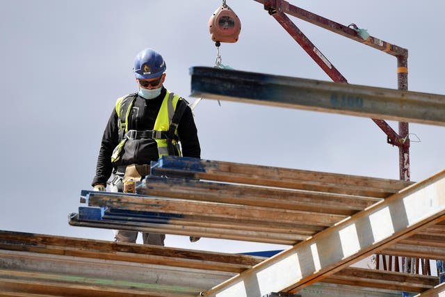 There has been an increase in the number of job vacancies in the construction sector
