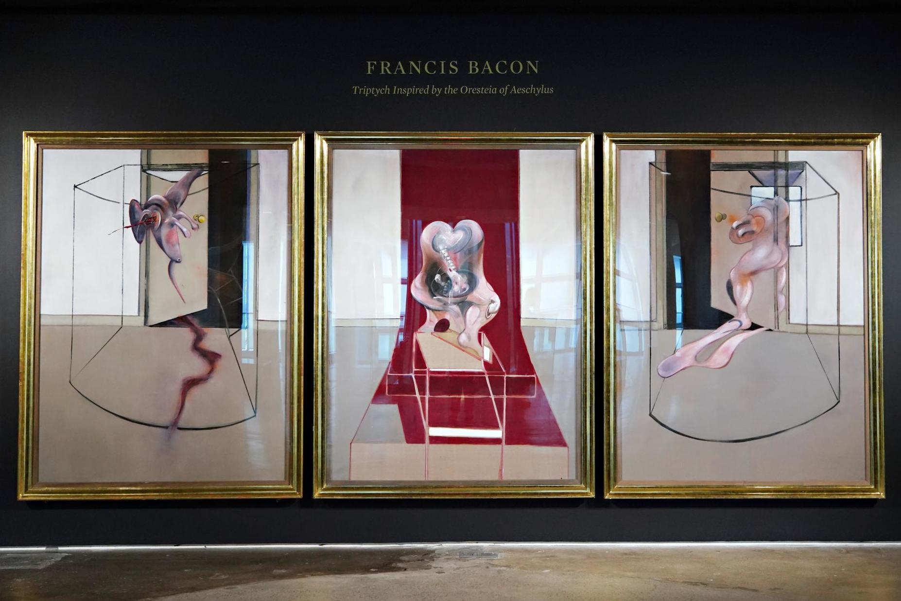 Francis Bacon triptych fetches $84m during live-streamed auction