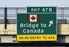 Thousands of Americans try to enter Canada despite travel ban