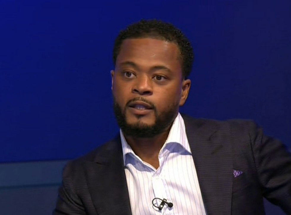 Sky Sports Pundits Jamie Redknapp And Patrice Evra Ditch Black Lives Matter Badges The Independent The Independent