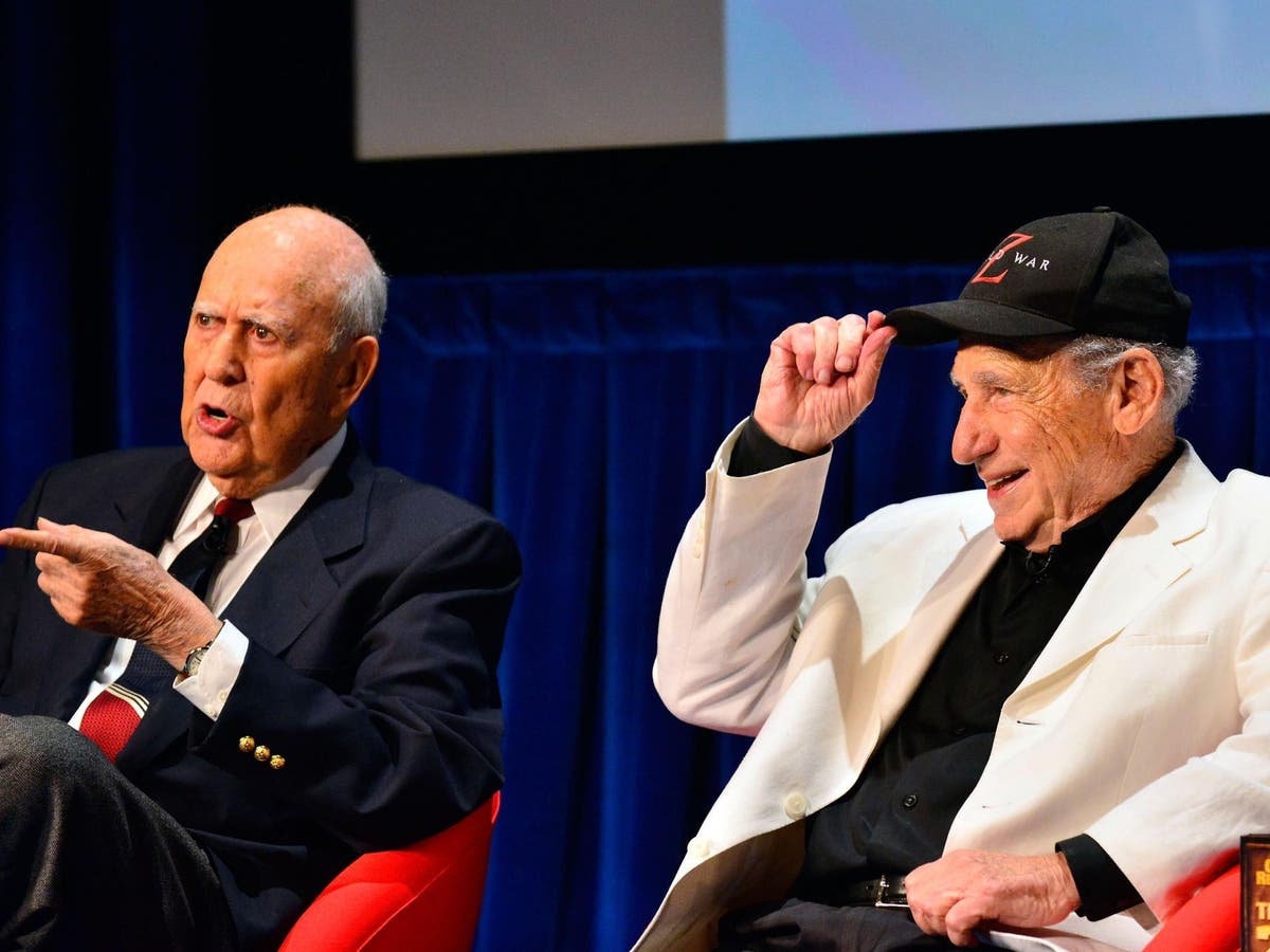 Carl Reiner Mel Brooks pays emotional tribute to late comedy pioneer
