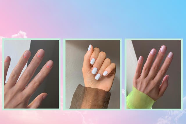 As a salon trip is out of the question, treating yourself to an at-home manicure is an easy alternative